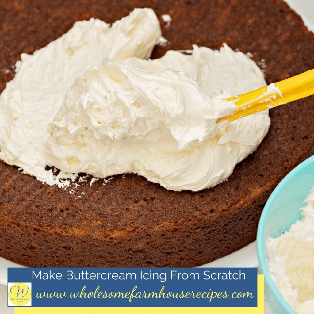Make Buttercream Icing From Scratch