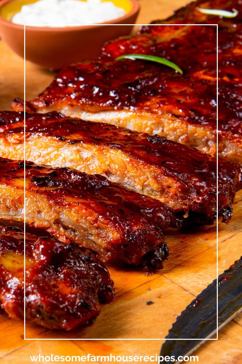 _Tender and Juicy Grilled Pork Ribs