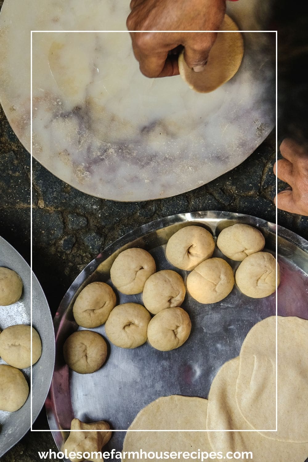 Making Naan Bread