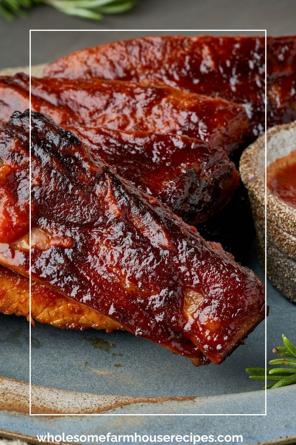 Baked Pork Ribs with Glaze