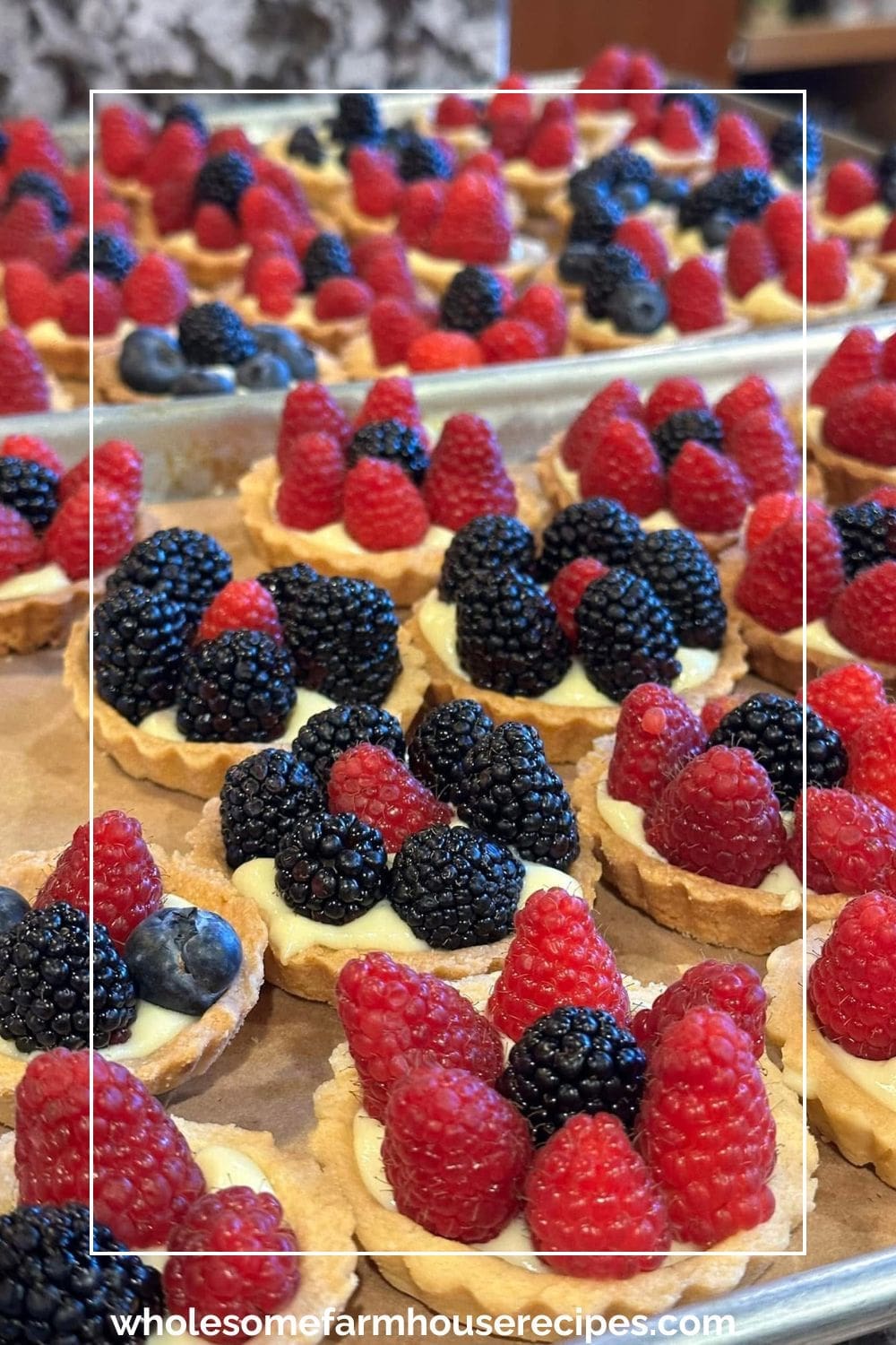 Mixed Berry Mini Tarts for a Party