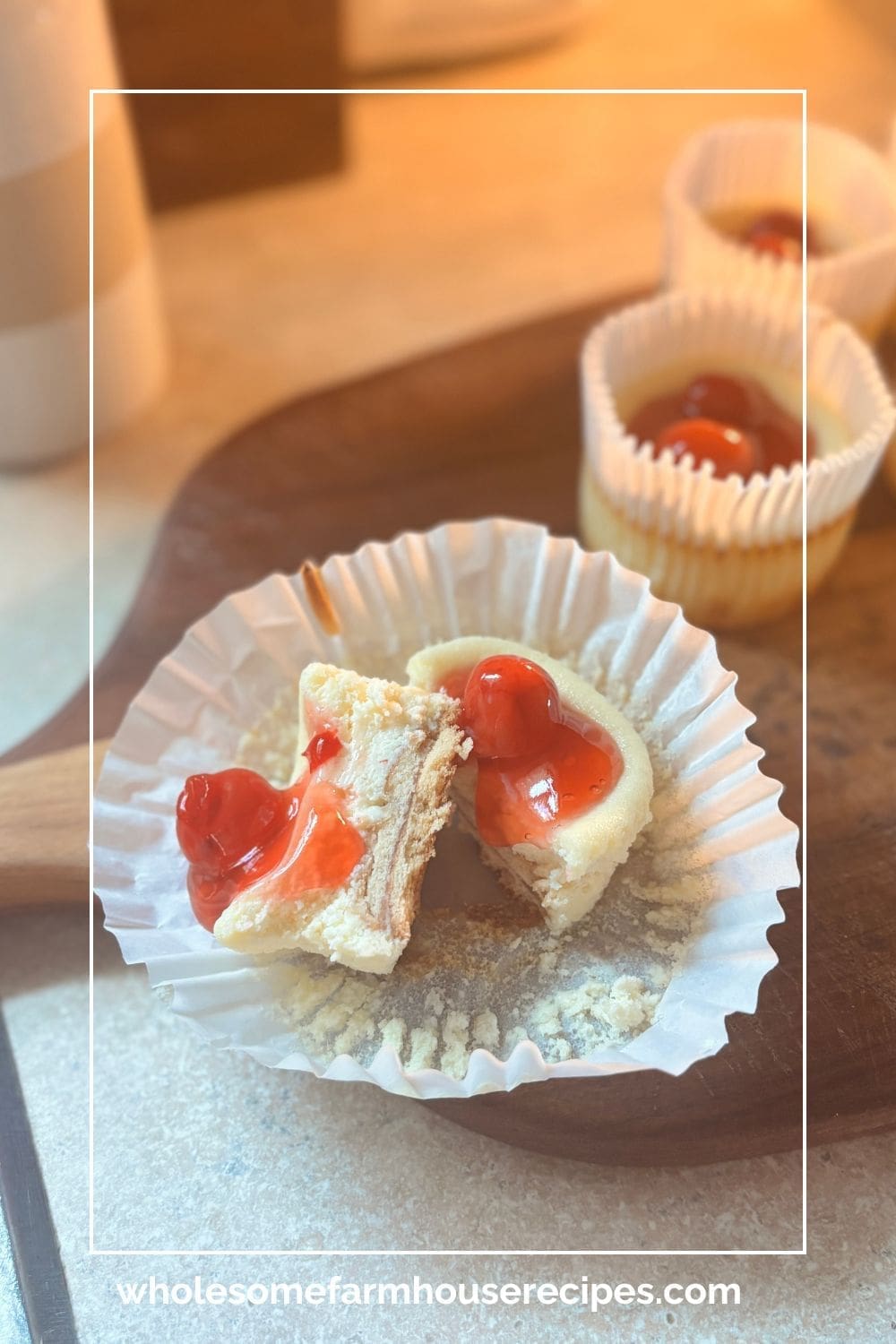 Easy Cherry Cheesecake