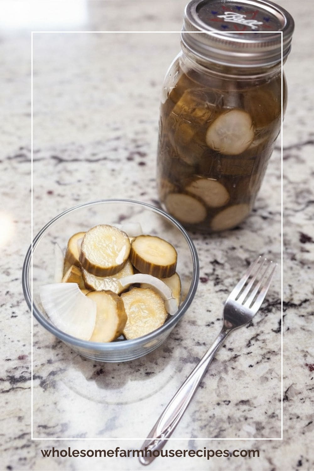 Serving Homemade Quick Pickles