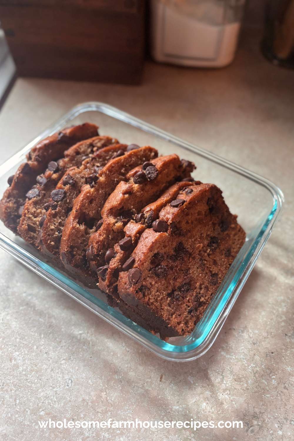 Sliced Chocolate Chip Loaf