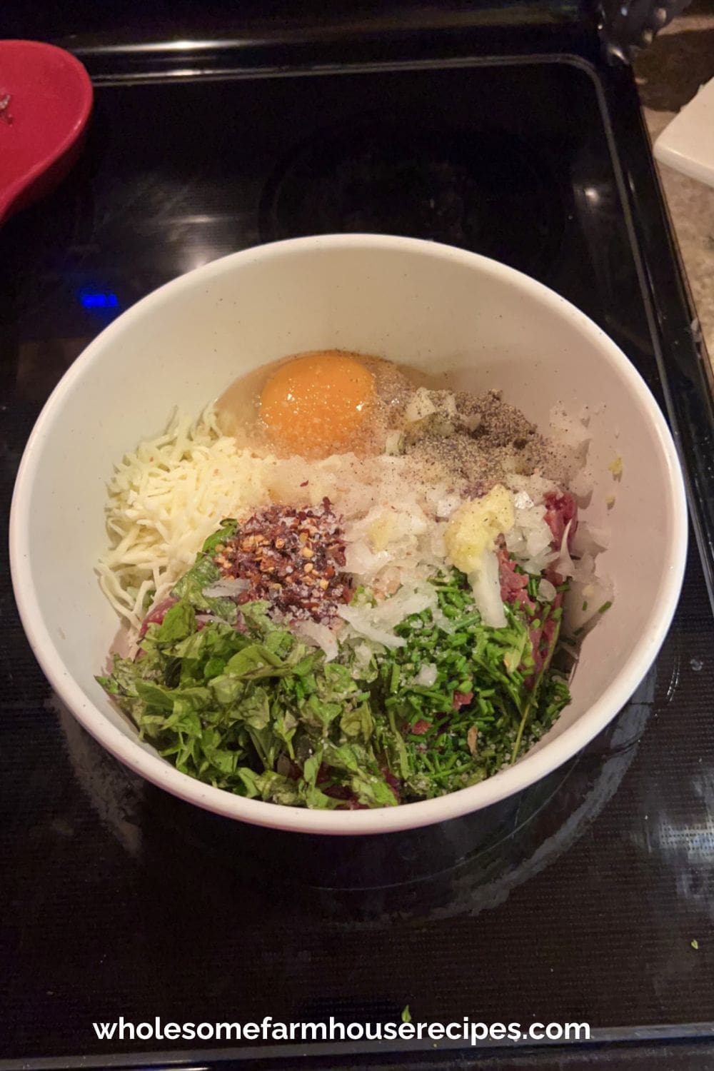 Homemade Meatball Filling