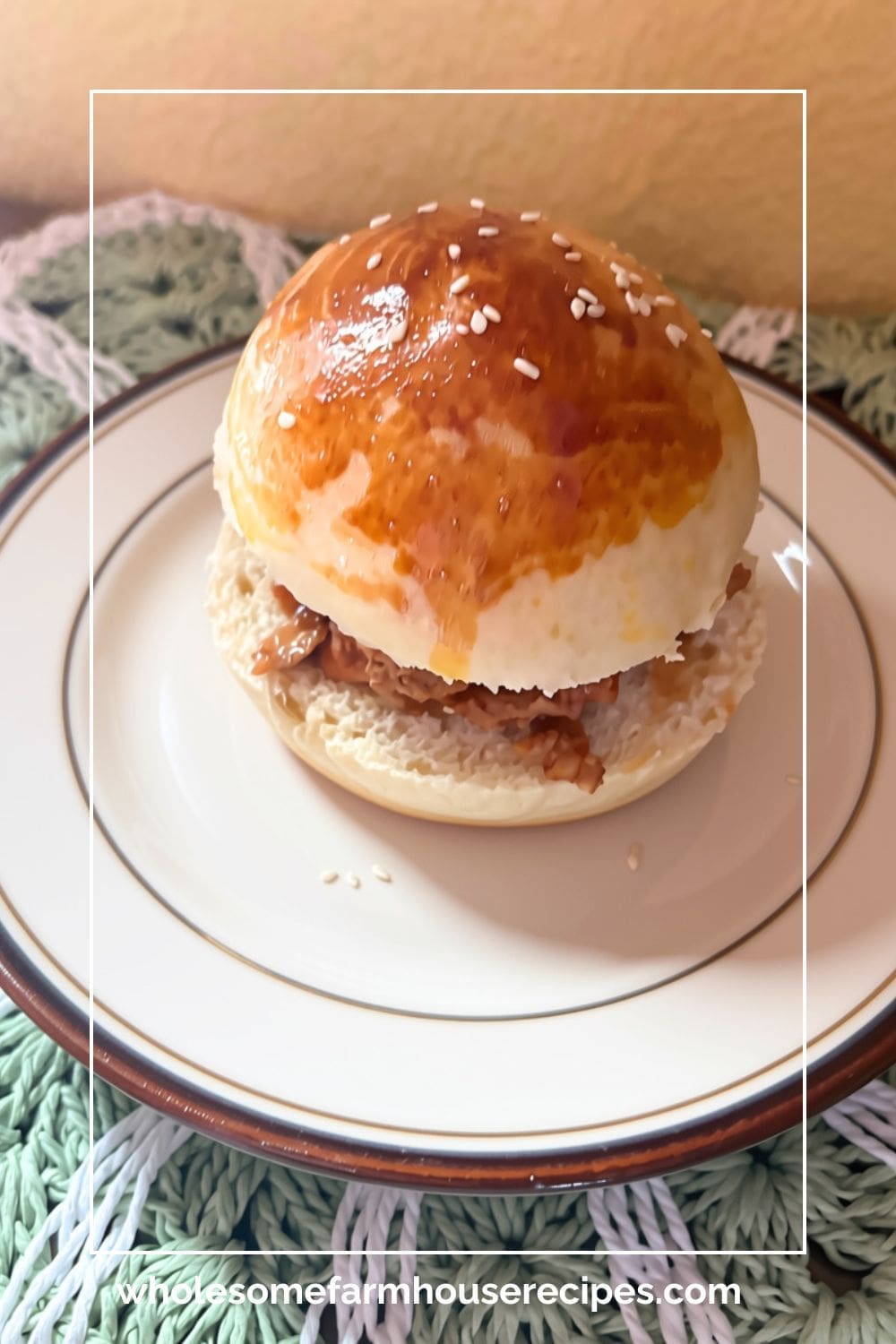 Roast Beef on a Homemade bun