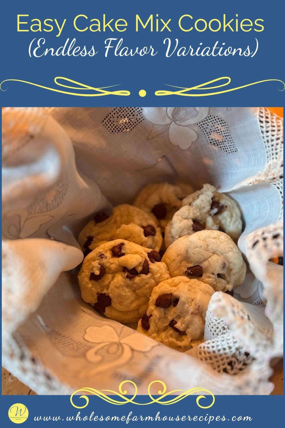 Easy Cake Mix Cookies (Endless Flavor Variations)