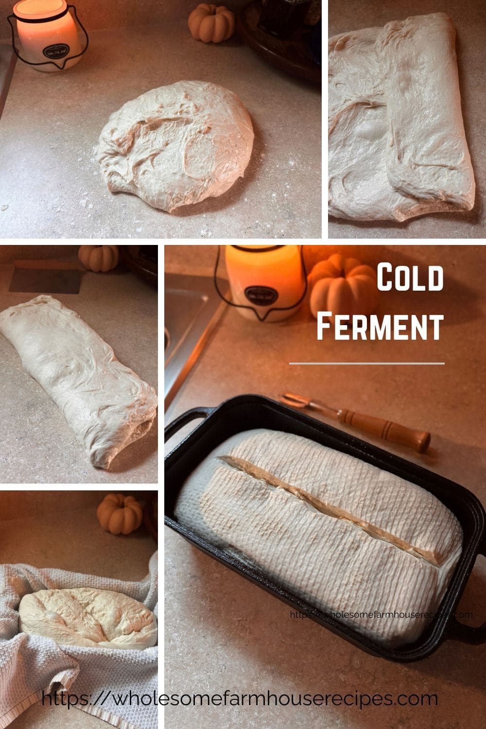 Preparing Loaf for Cold Ferment