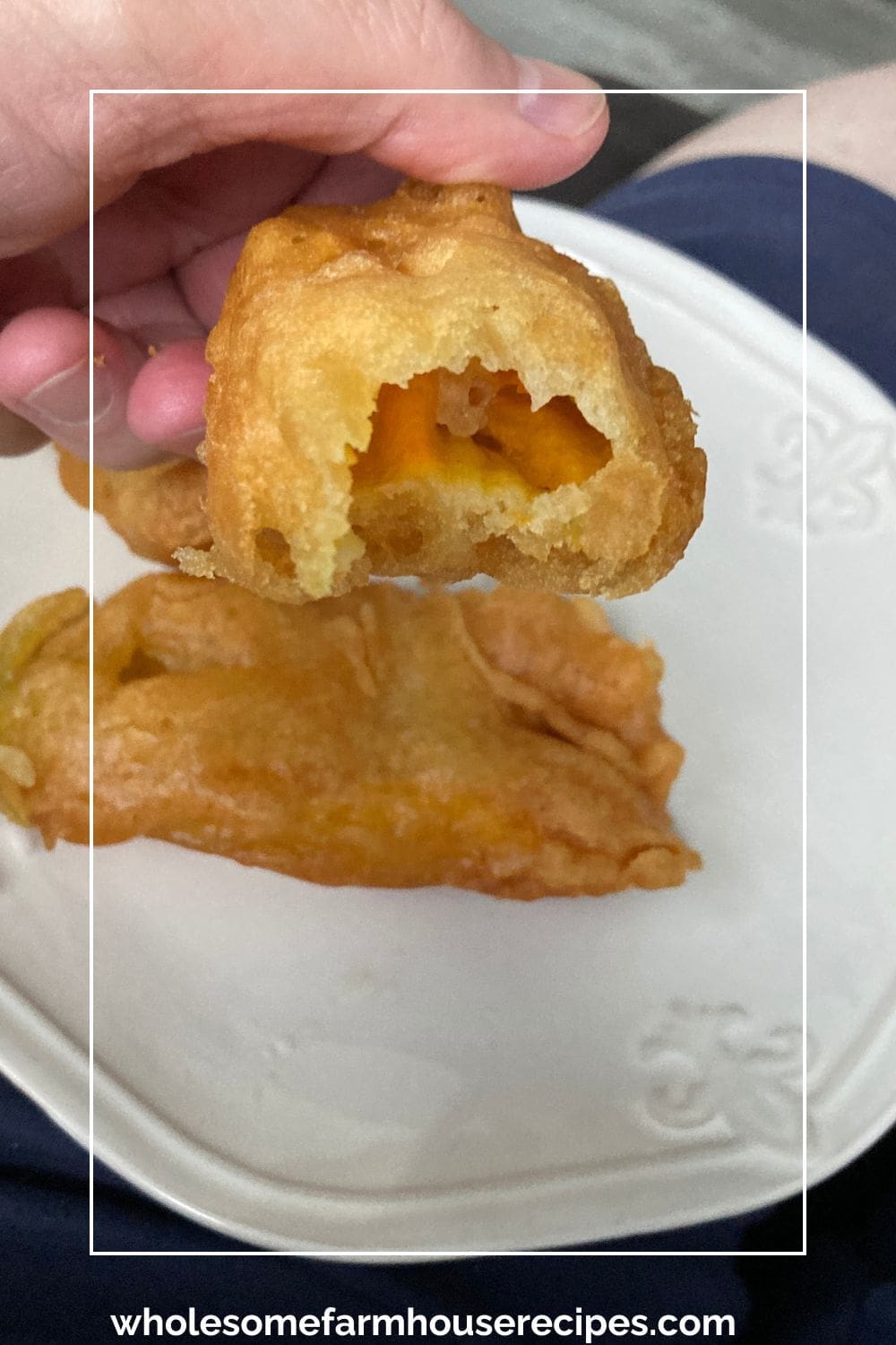 A light and delicious squash flower appetizer